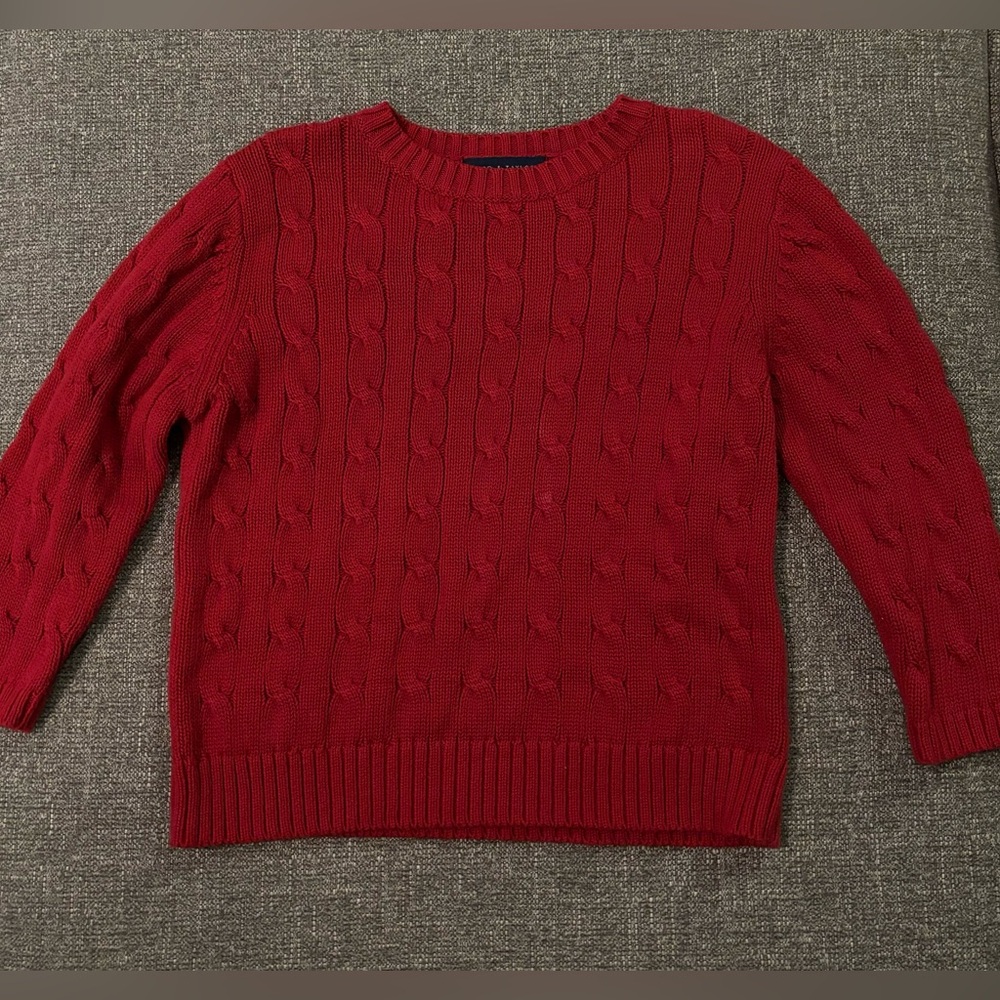 Boys Cable Knit Sweater Size 4T